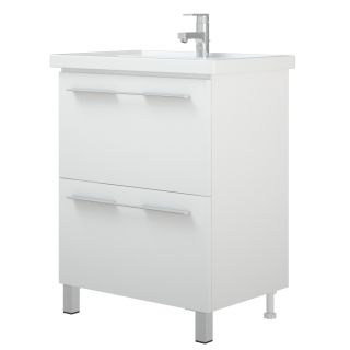 Тумба под раковину Corozo Мирэль 60см белый SD-00000358